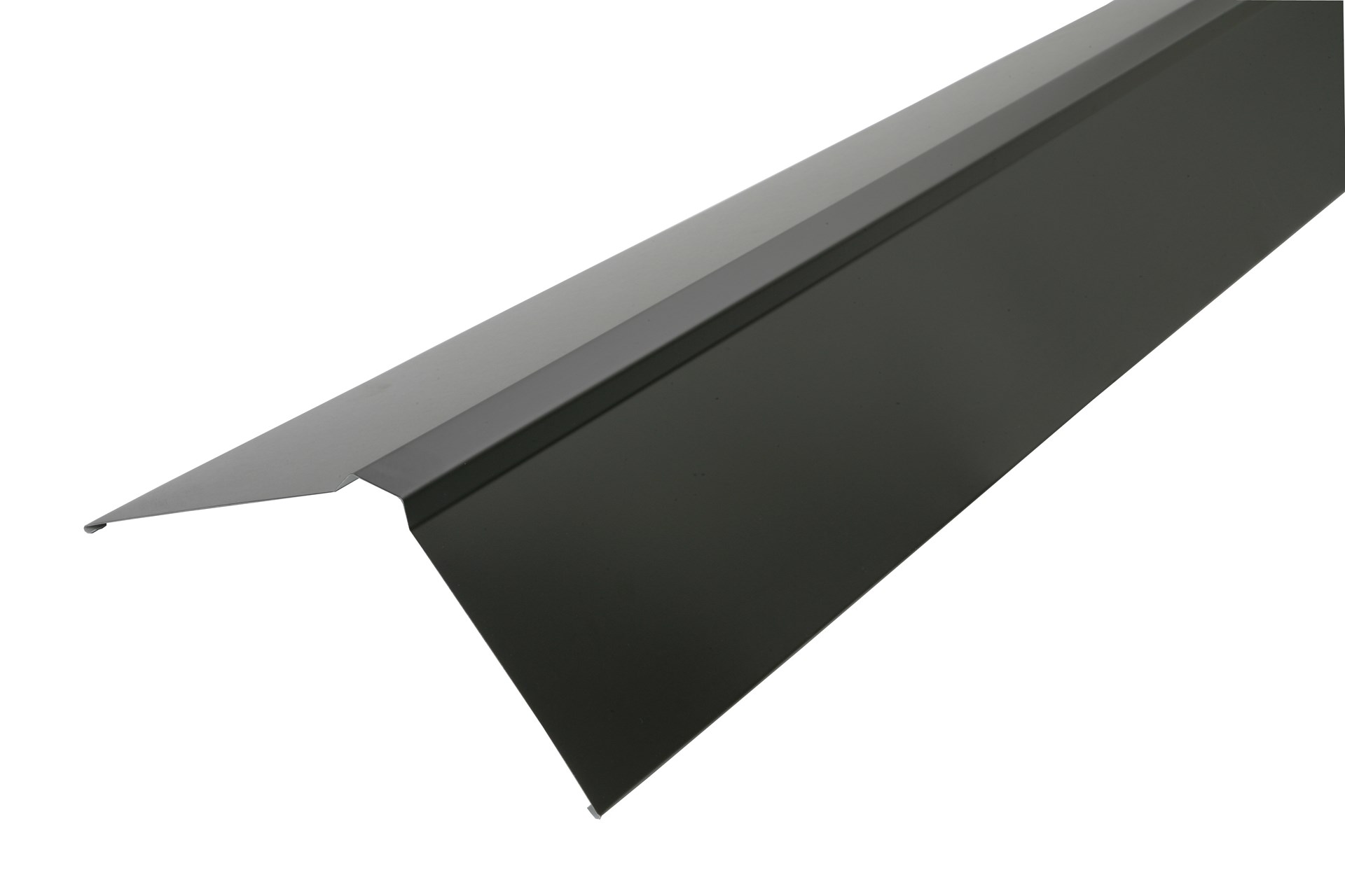 MØNE 160MM STÅL MØRKRØD 2,0M