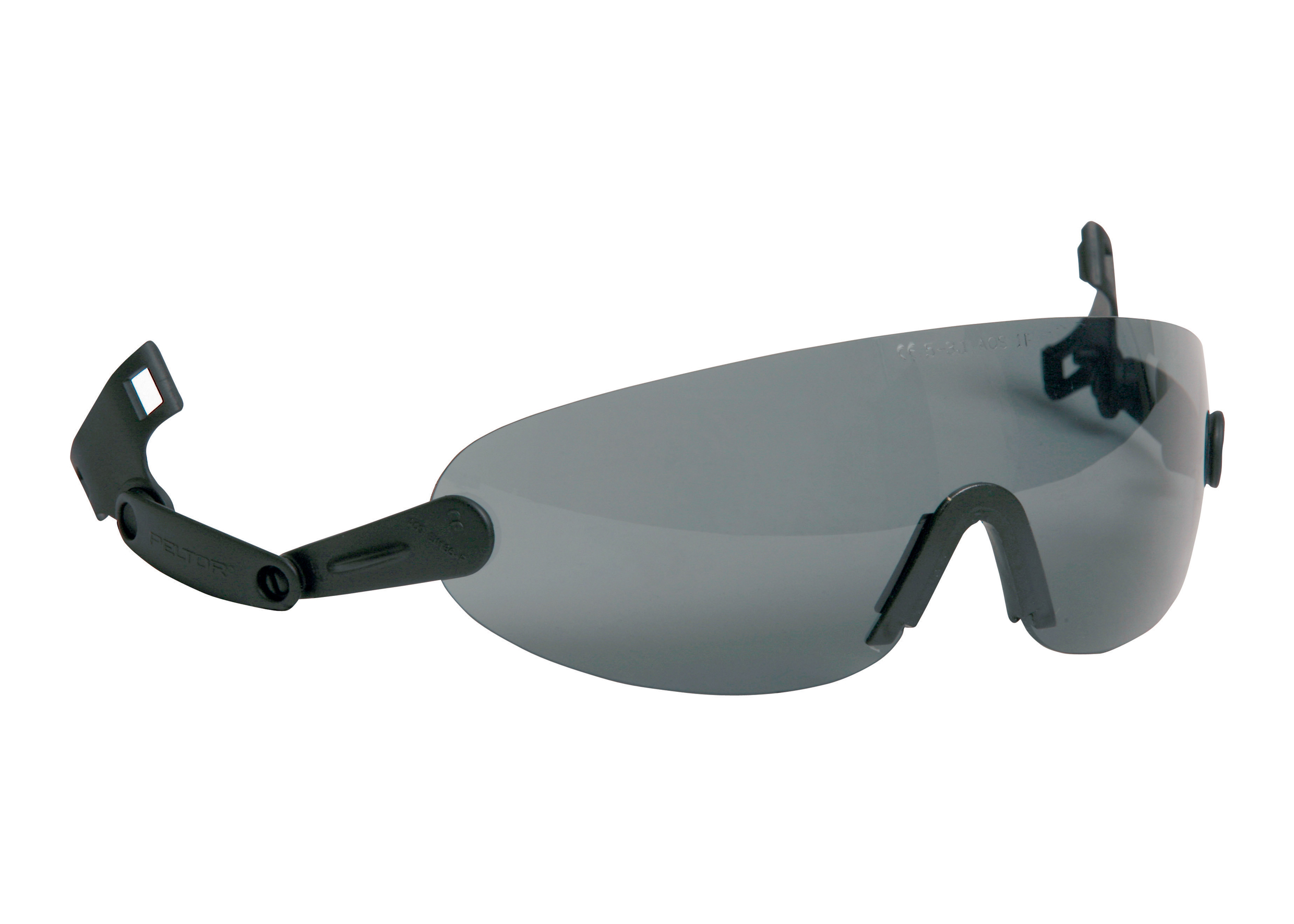 VERNEBRILLE MØRK INTEGR HJELM