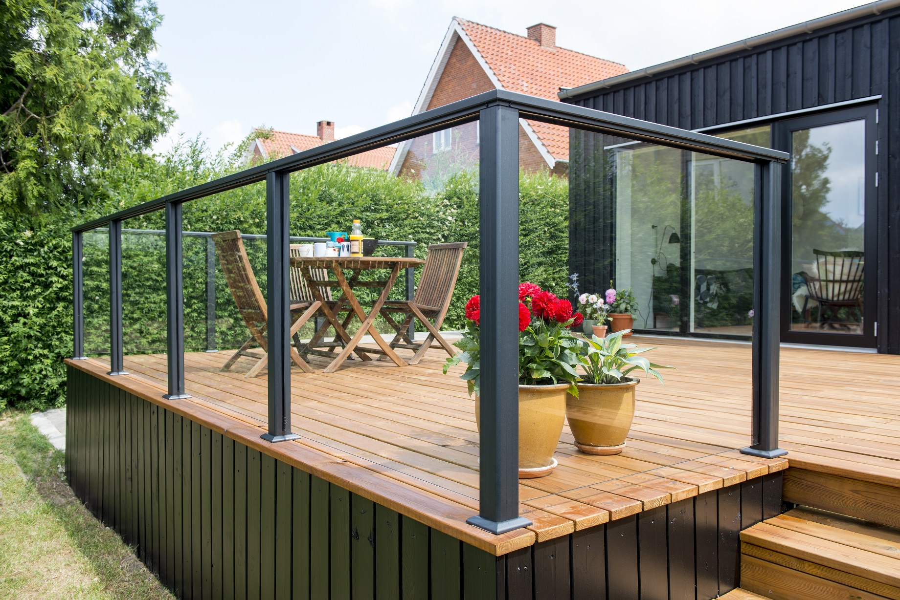 MIDTSTOLPE TOPPMONT ANODISERT ALU