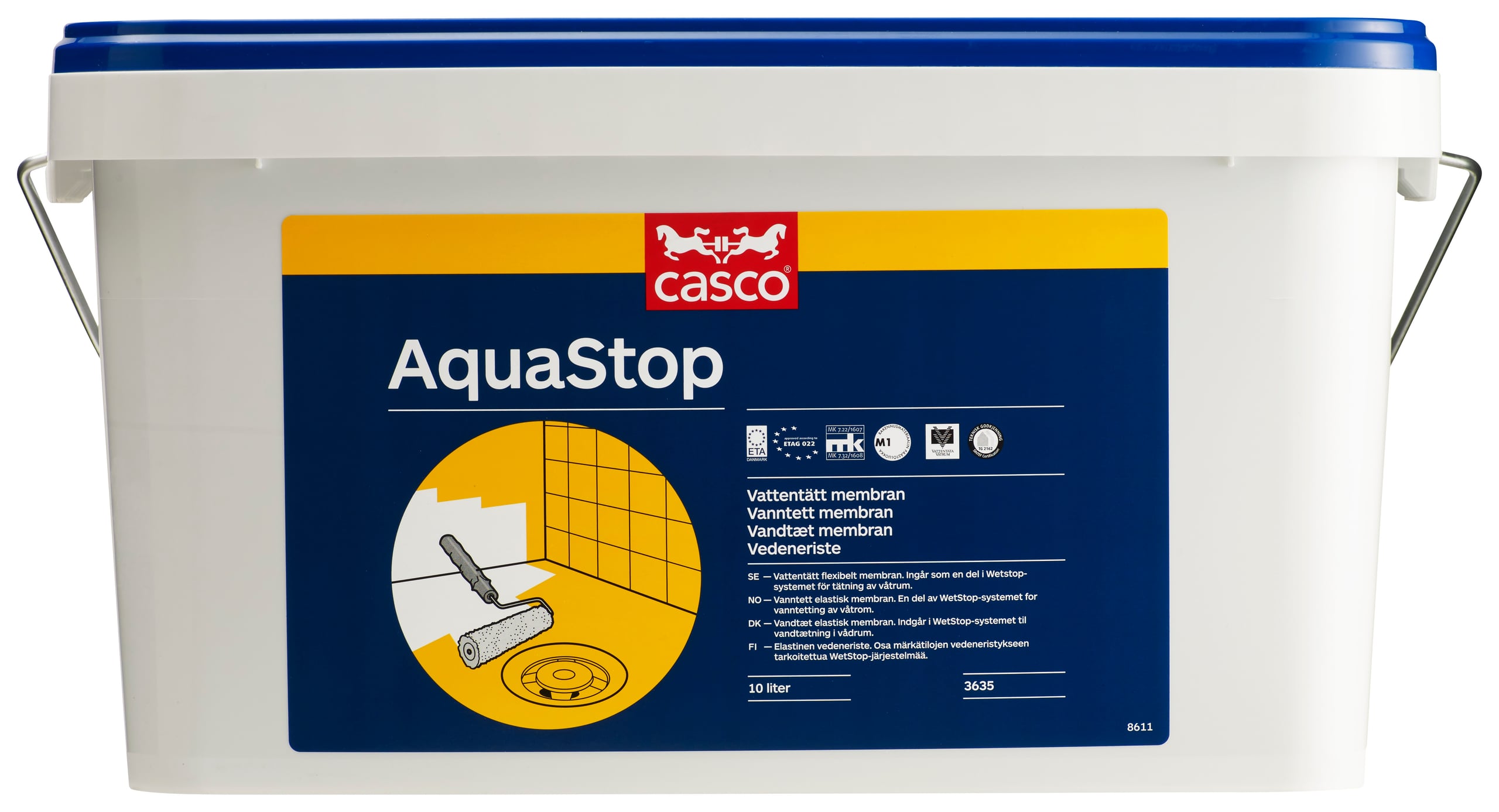 SMØREMEMBRAN CASCO AQUA STOP 10 L