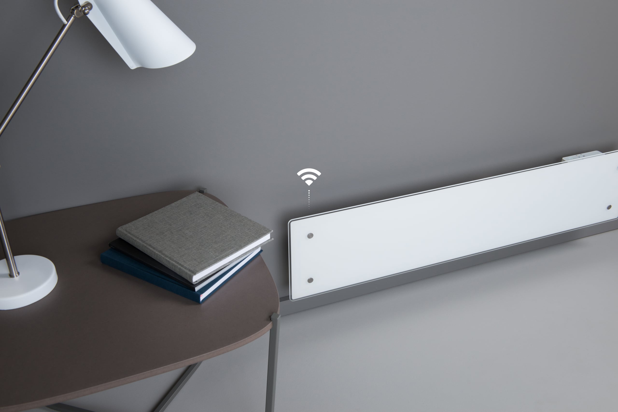 GLASSOVN WIFI 1000W CLEA L ADAX HVIT