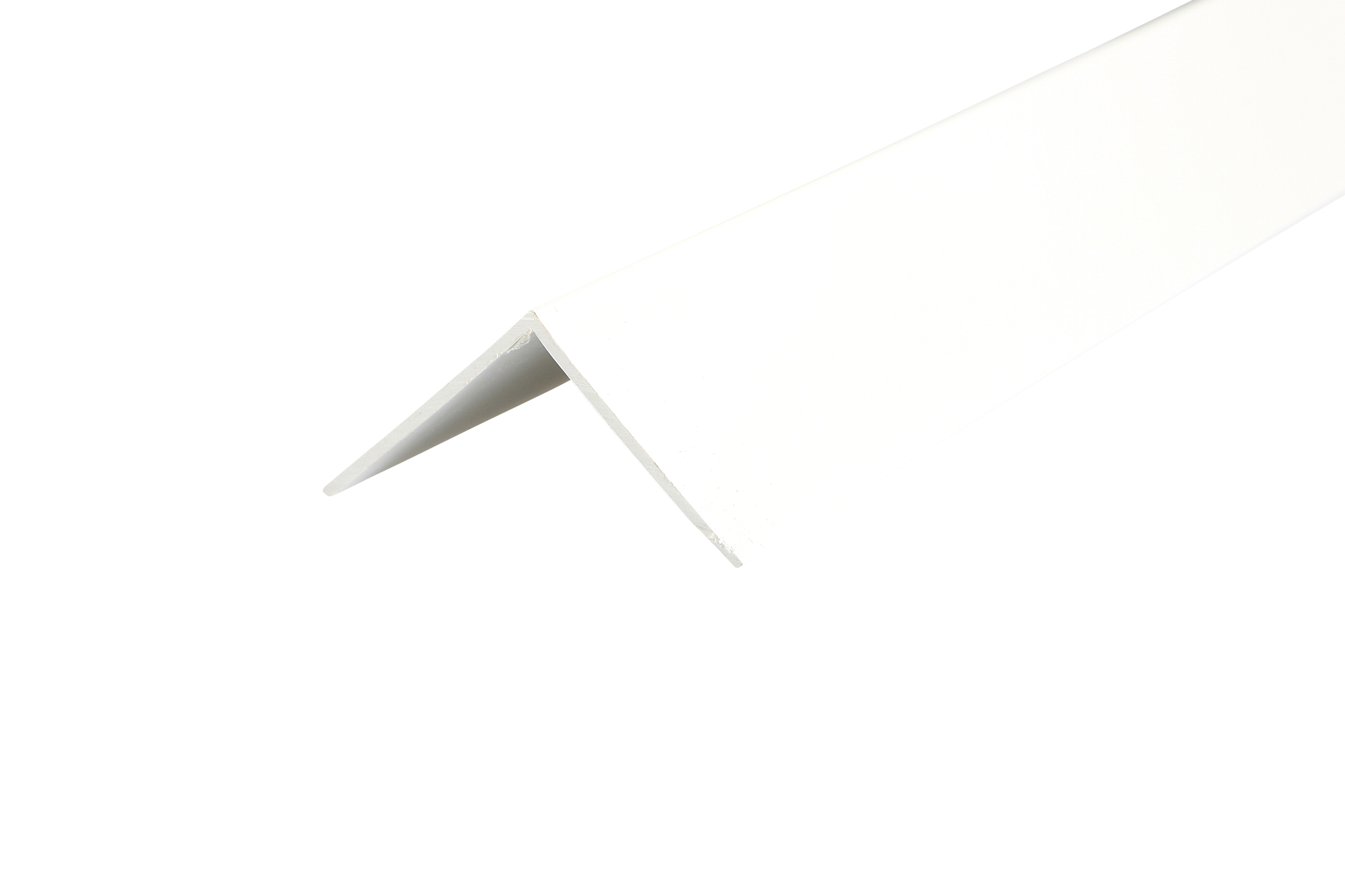 VINKELLIST 35X035X2600 PVC HVIT
