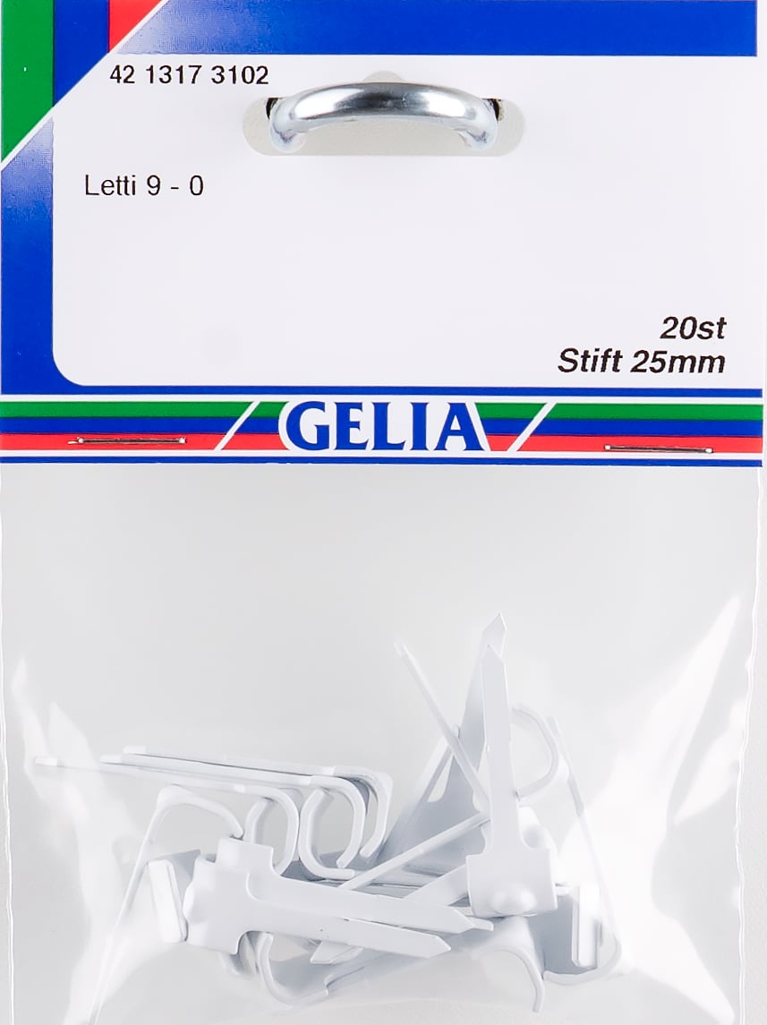 KLAMMER LETTI 9-0-25 PH 20STK