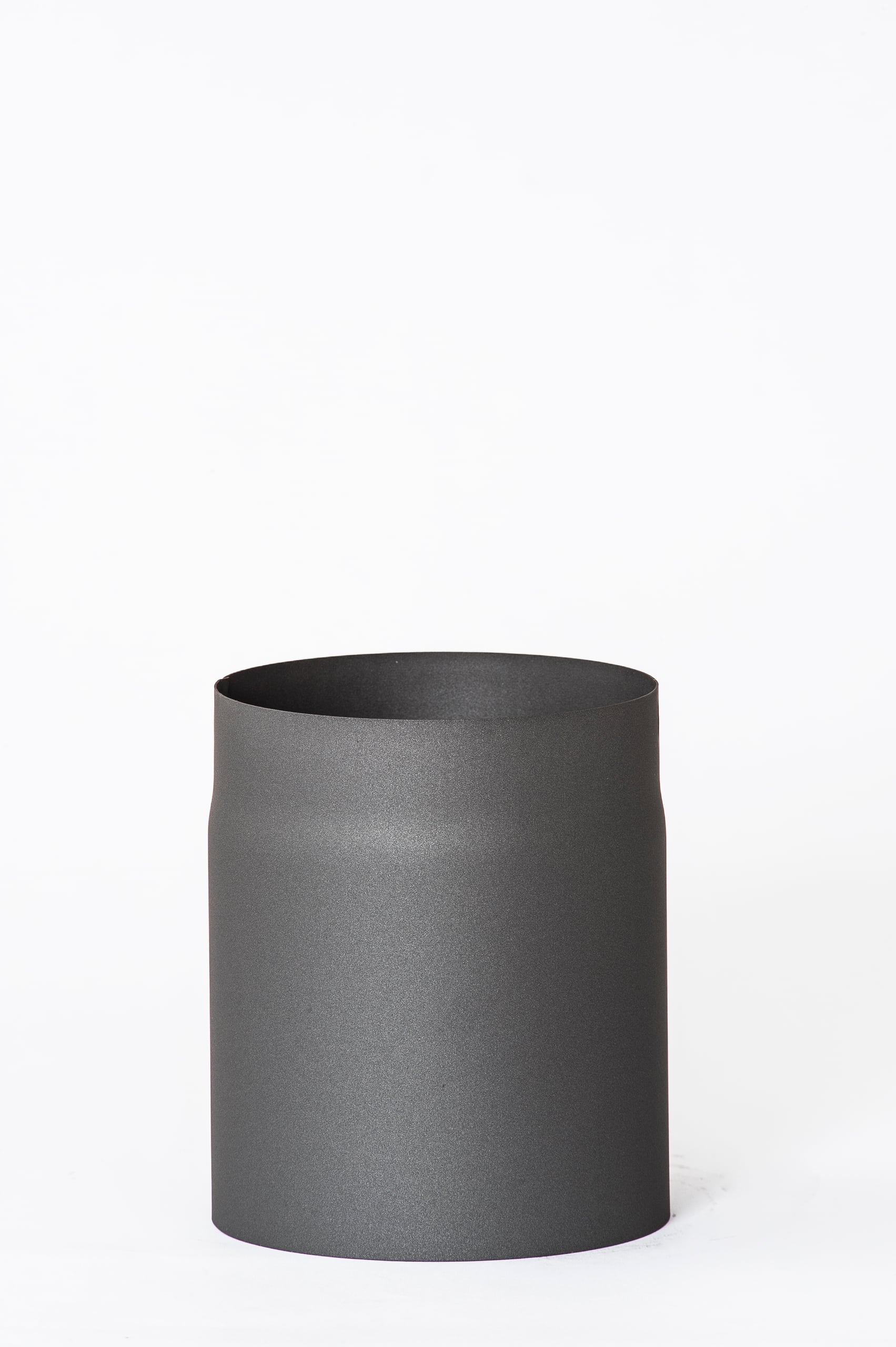 RØKRØR Ø125X150 GRÅ LAKK 1,2MM