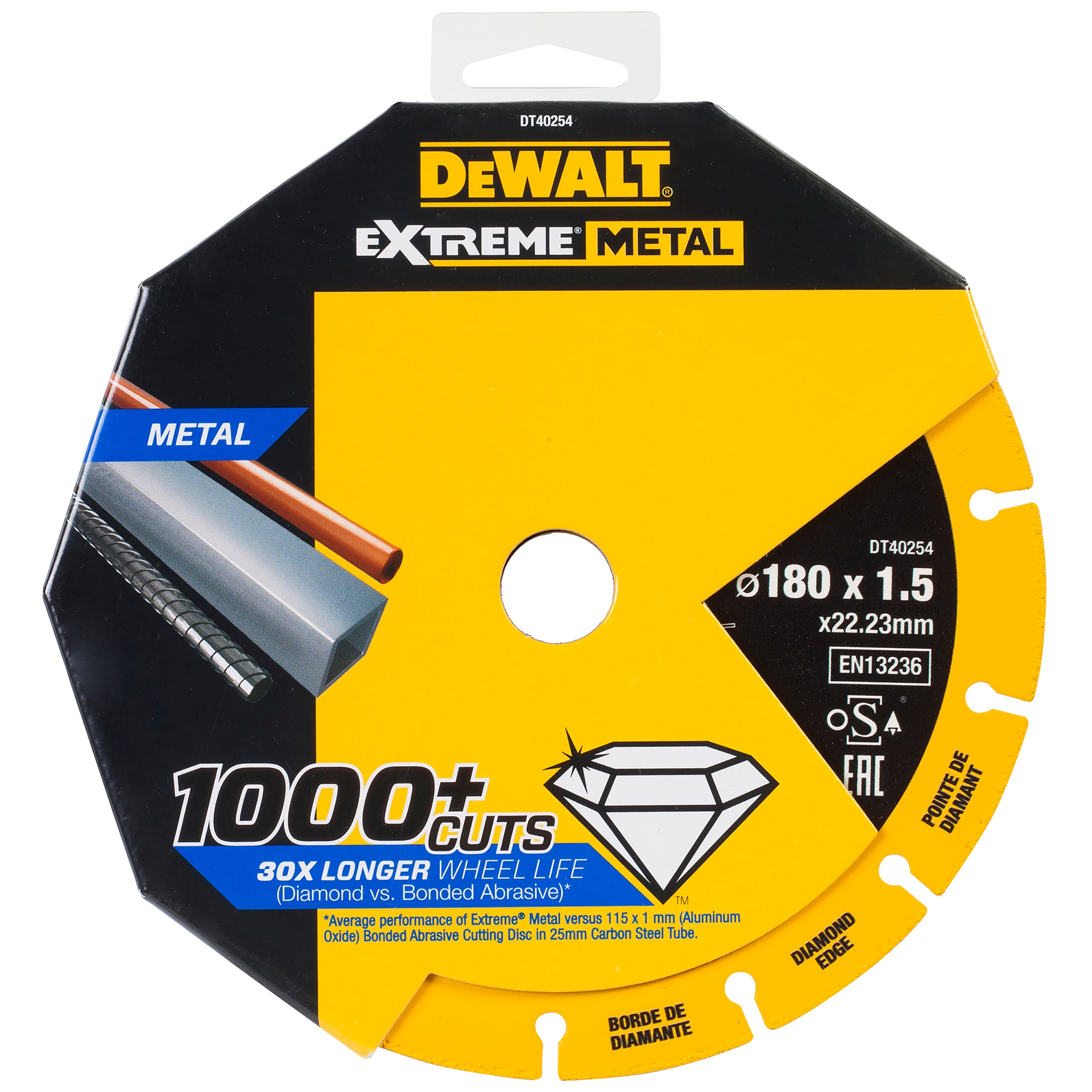 KAPPESKIVE DIAMANT 180MM DT40254