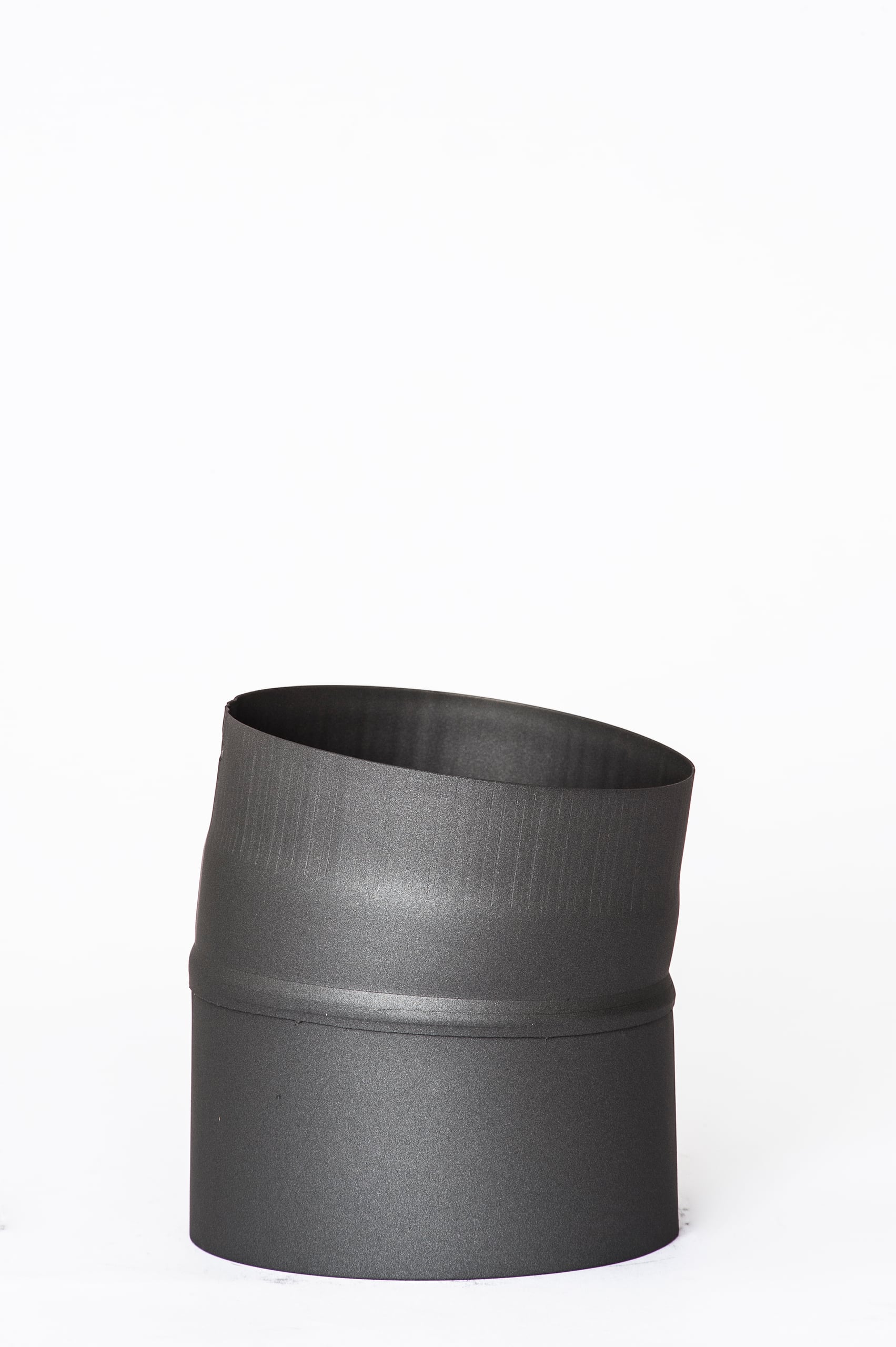RØKRØR KNE Ø125X10° KORT 1,2MM