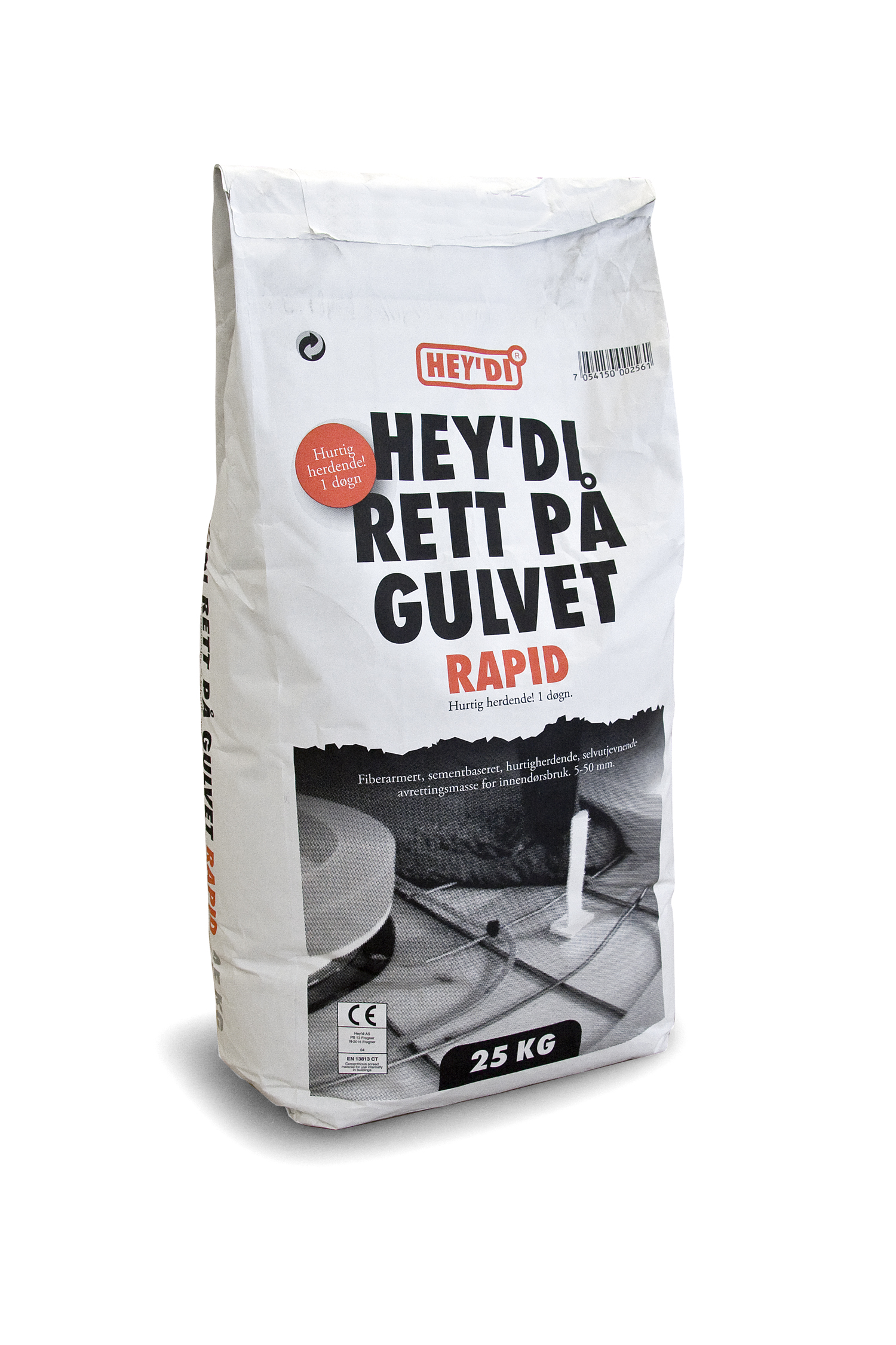 SPARKEL RETT PÅ GULVET RAPID 25KG