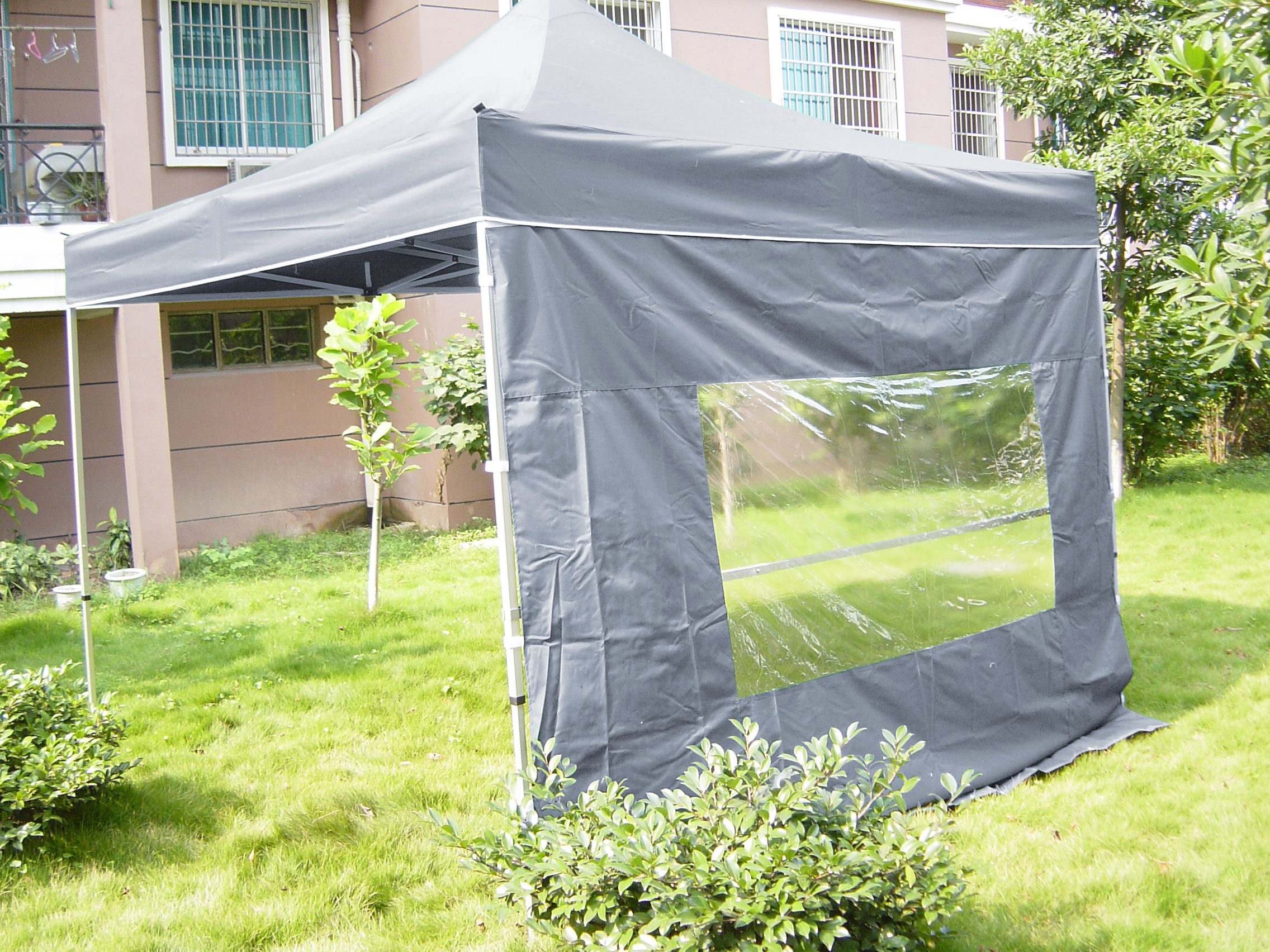 SIDESTYKKE M/VINDU 3M GRÅ