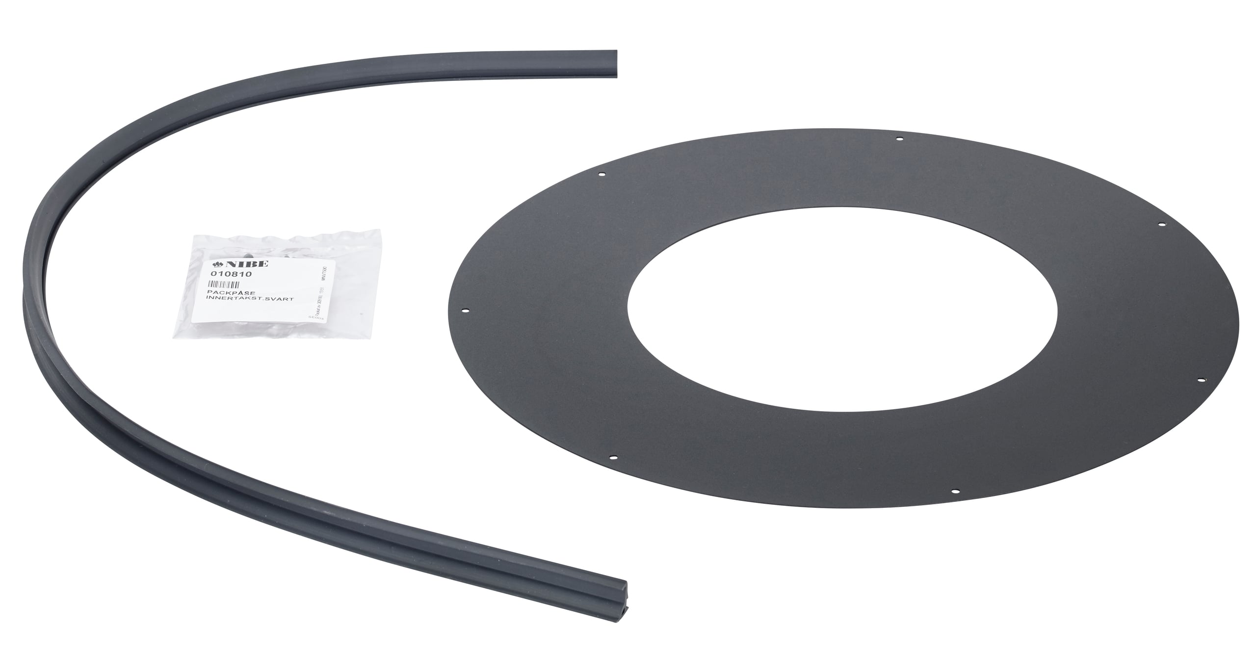 DEKKPLATE HELISOLERT 36-45GR SVART