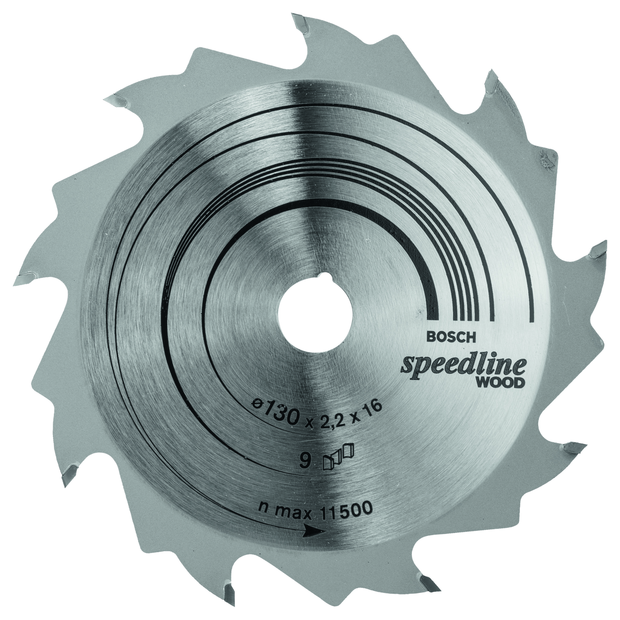 SIRKELSAGBL 130X16MM 9T SPEEDLINE W