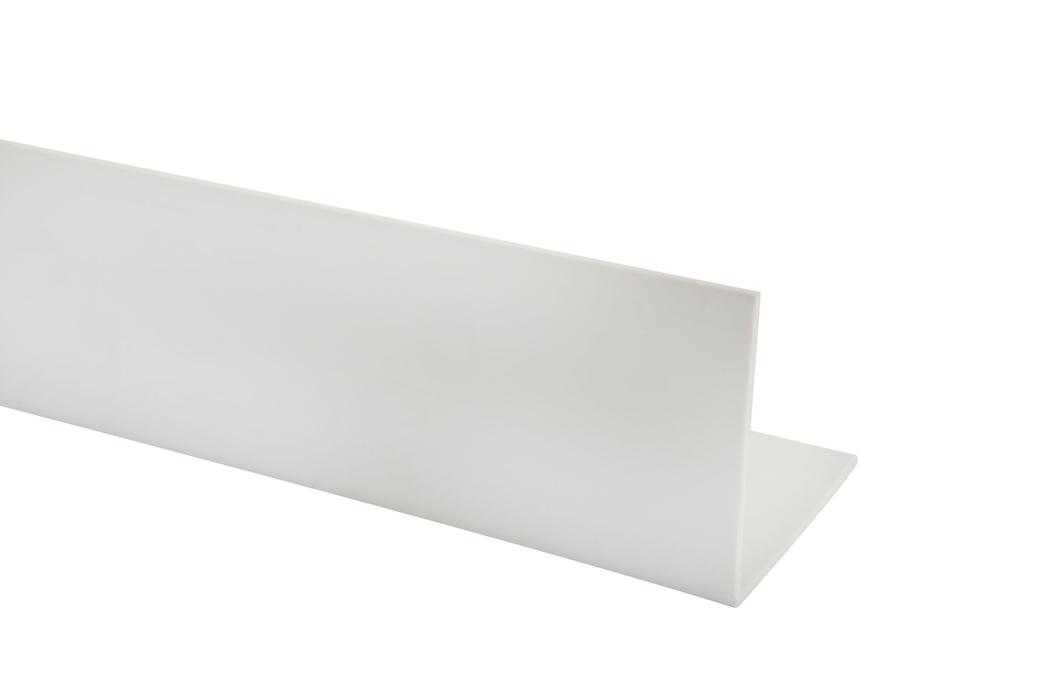 VINKELLIST 50X050X2700 PVC HVIT