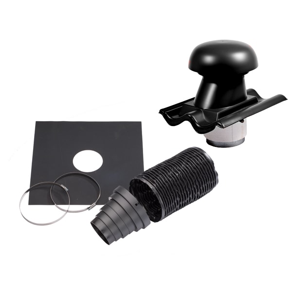 TAKHATT PAKKE HV160 VENT SORT ENKEL