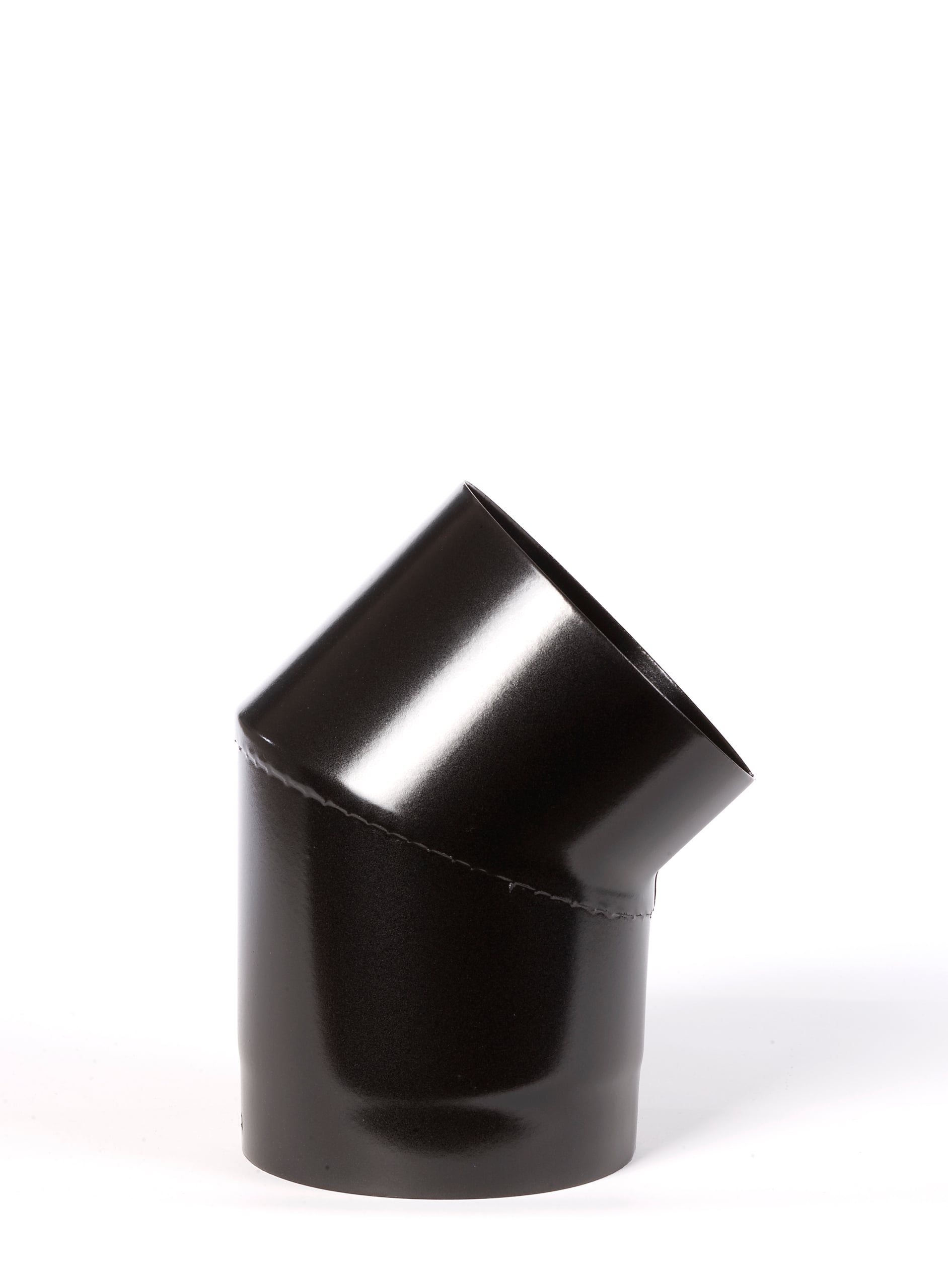 RØKRØR KNE KORT Ø150X45°MA/EMAL 1,2