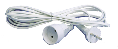 SKJØTELED 5M U/JORD HVIT PLAST