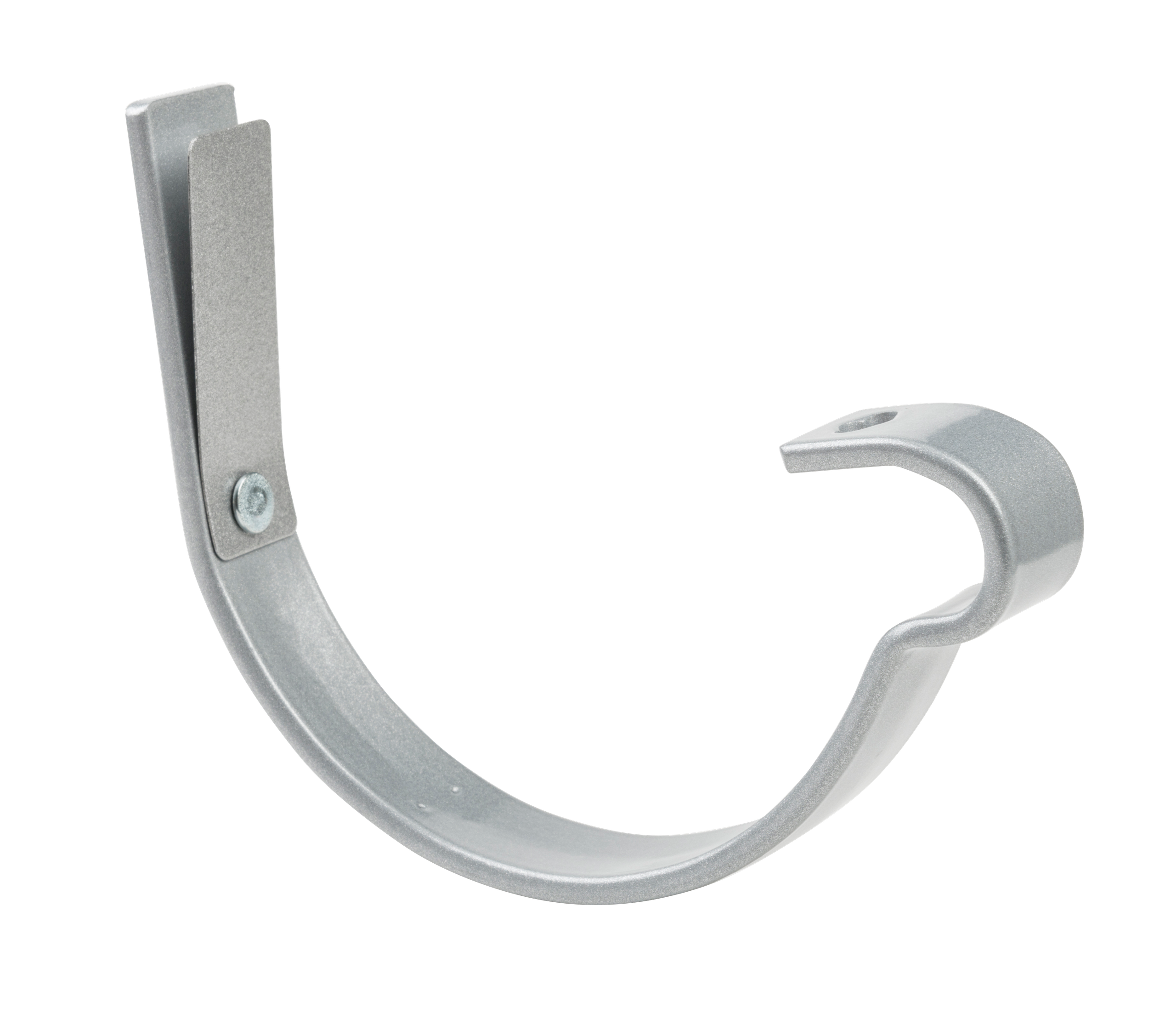 RENNEKROK M/FJÆR STÅL 125MM SILVER