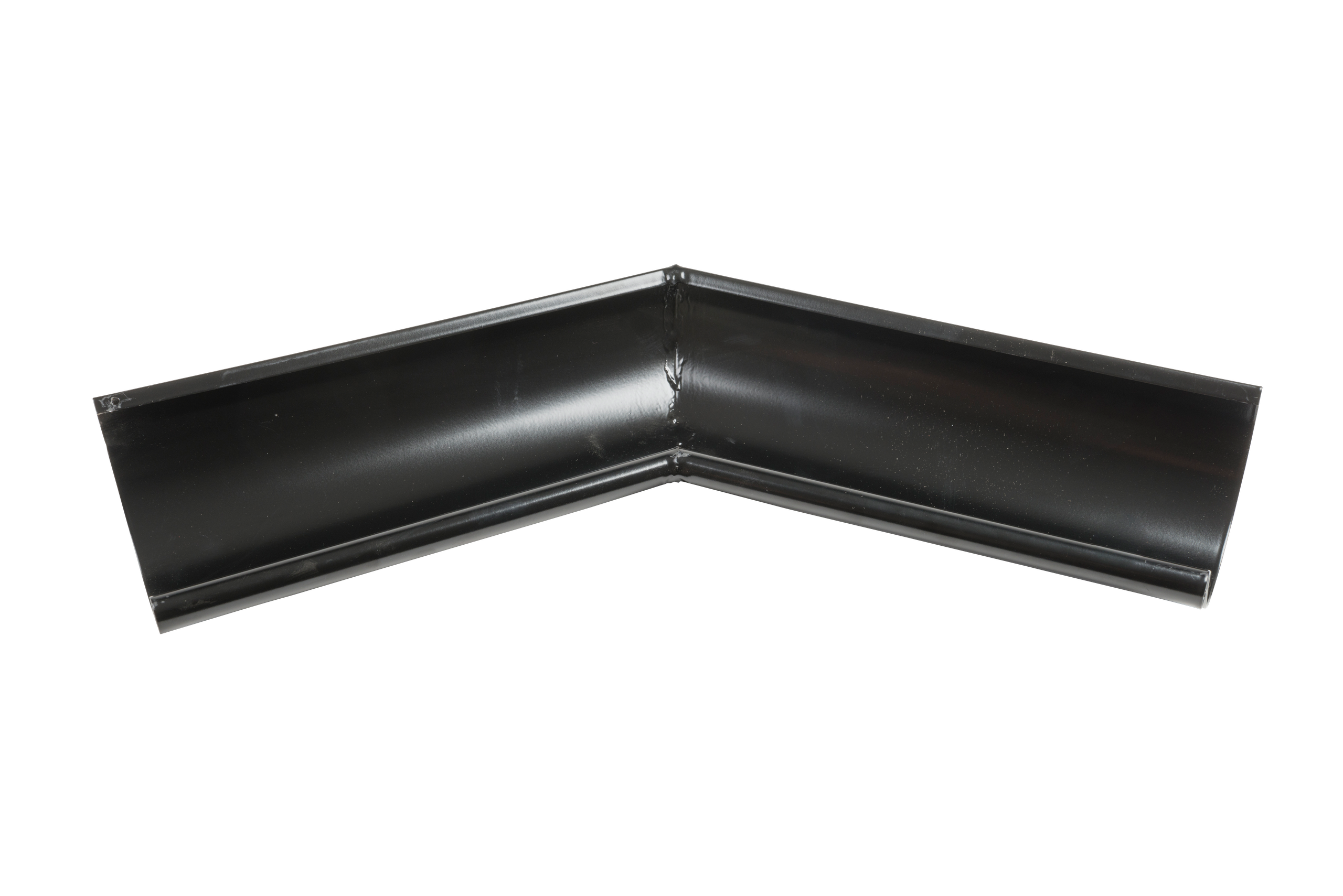 VINKEL INNV 45" STÅL 125MM SORT