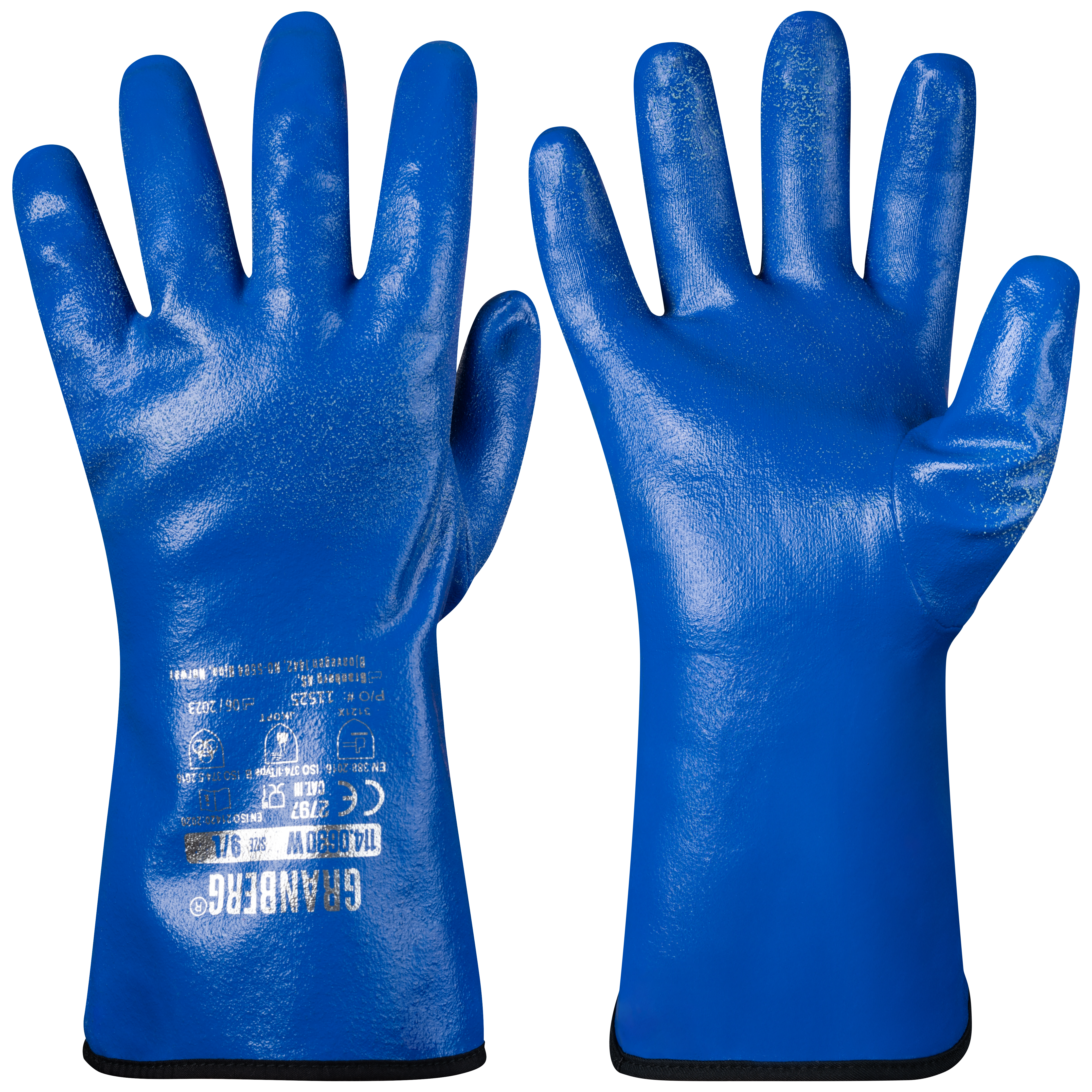 HANSKE NITRIL 8 OLJE SYREB VINTER