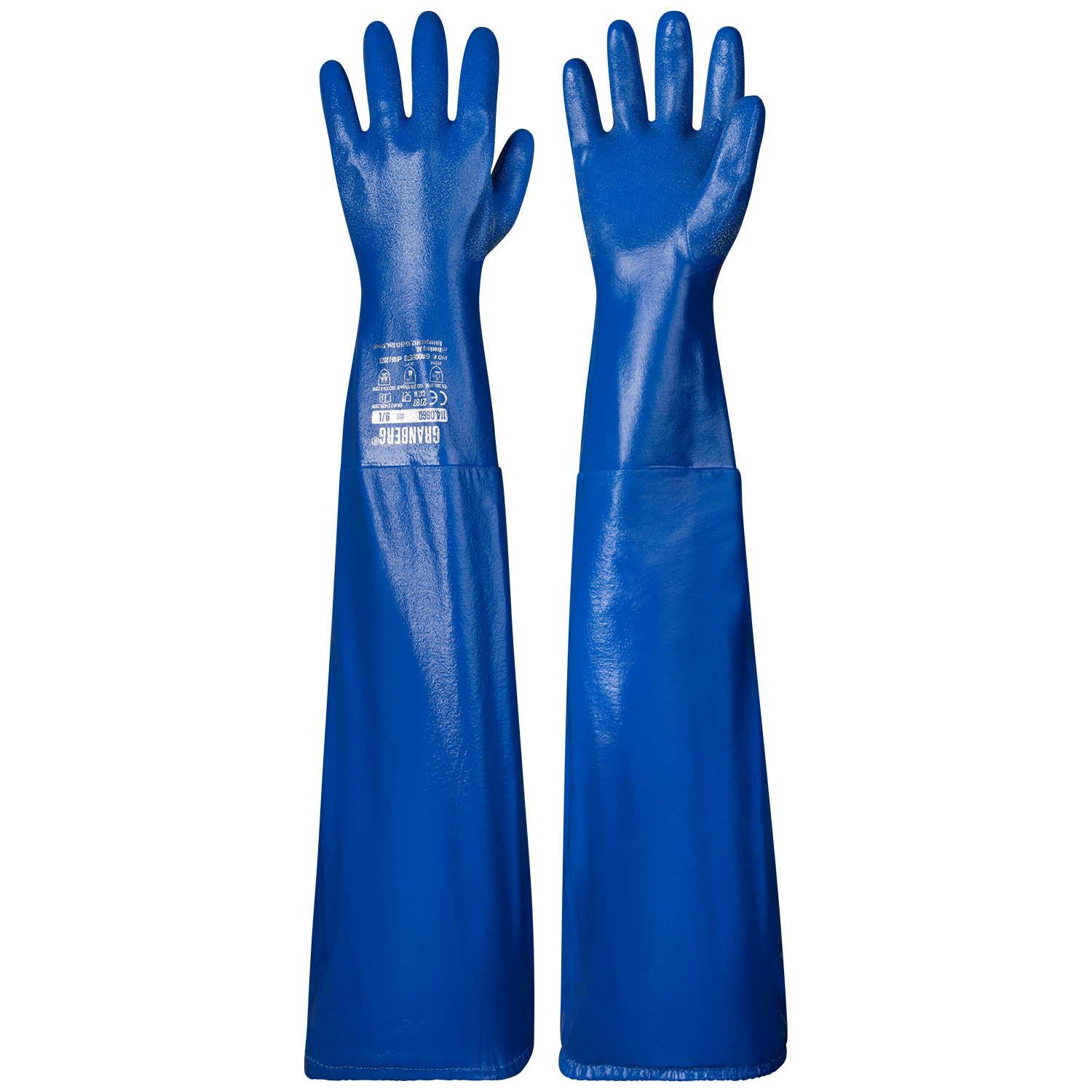 HANSKE NITRIL 8 OLJE SYREB LANG 60