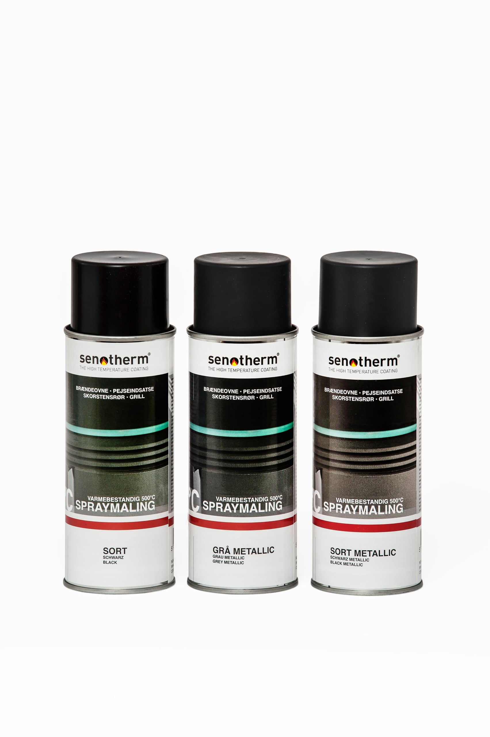 OVNSLAKK SORT METALIC 400ML SPRAY
