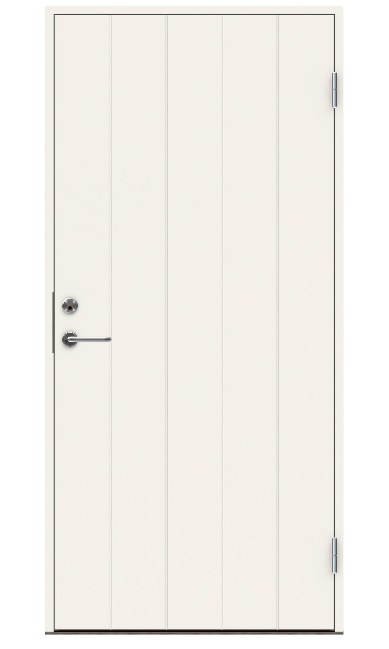 DØRSETT P-100 10X21H HVIT