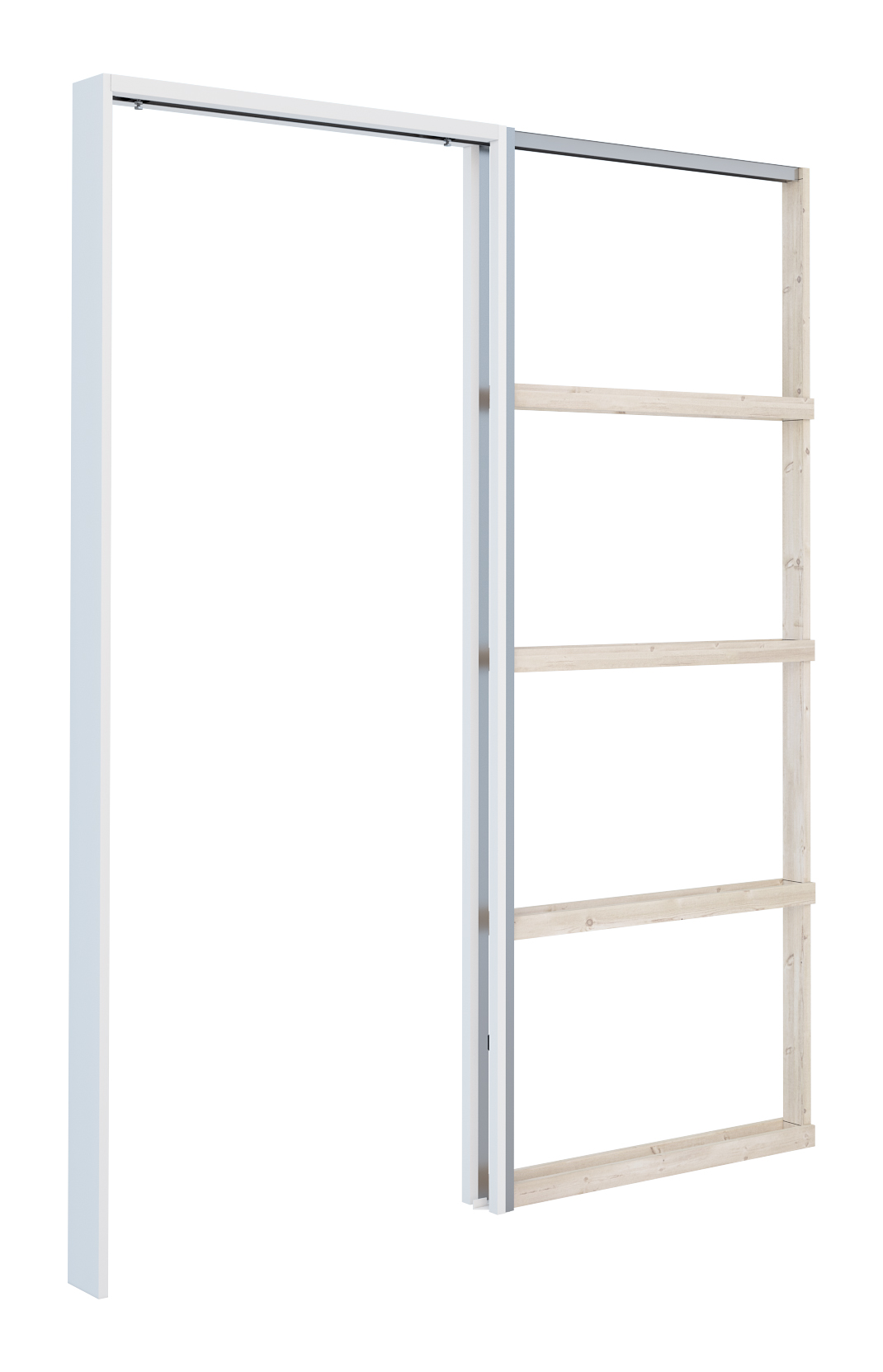 KARM SD 4" 62,6X204 HVIT POCKET