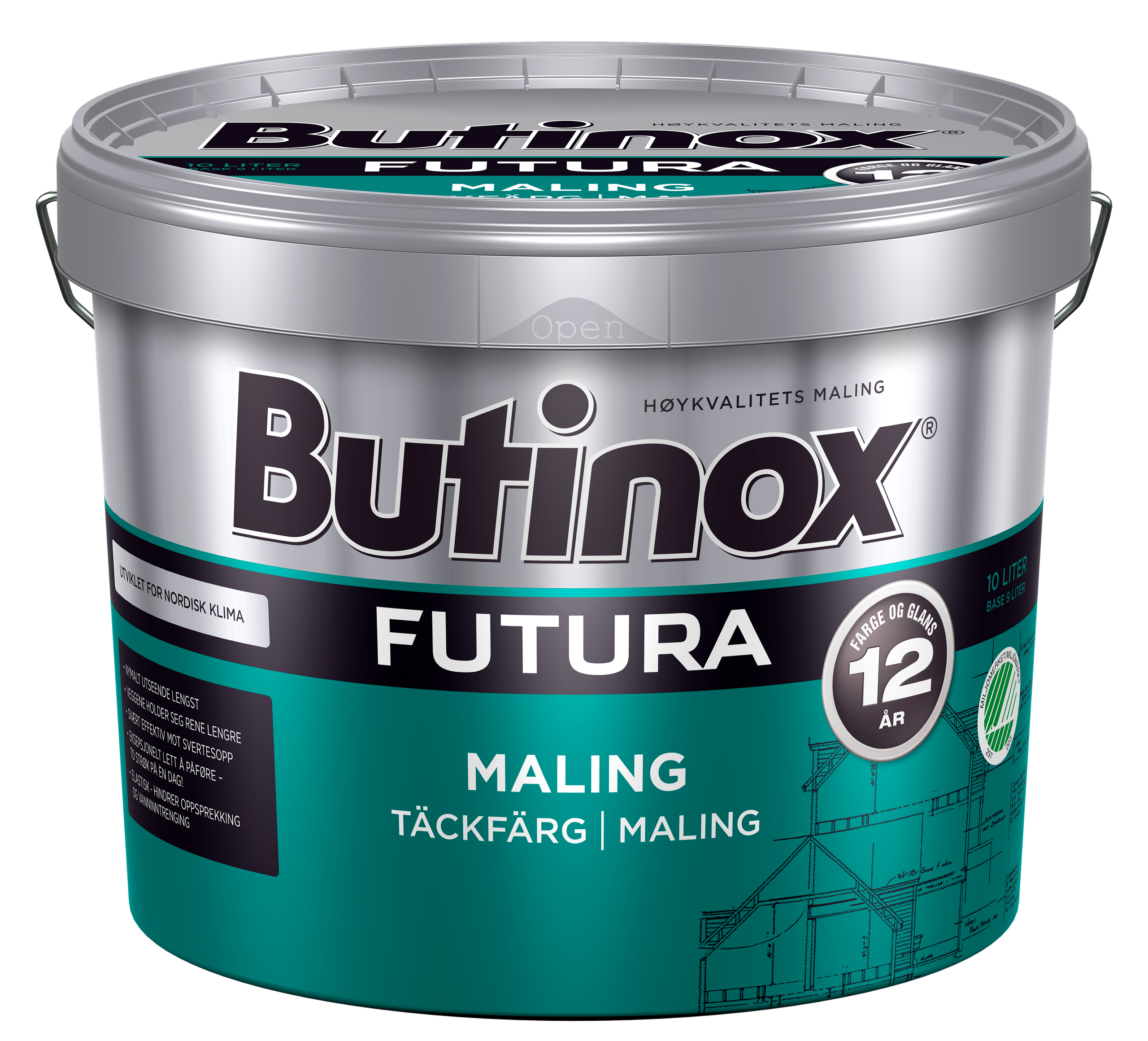 BUTINOX FUTURA MALING OKER -B 9L