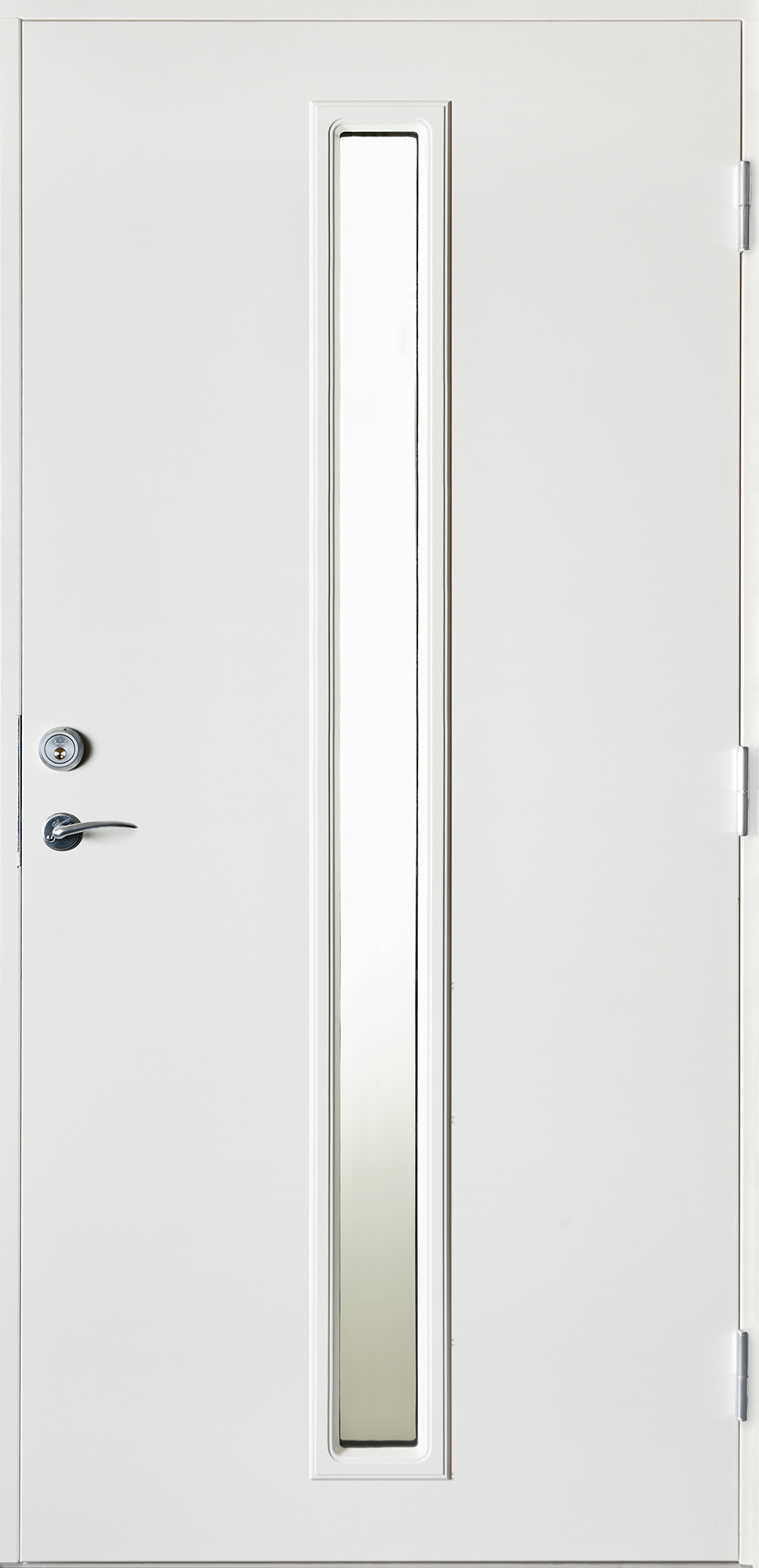 DØR YD STRAND HVIT 100X210 V