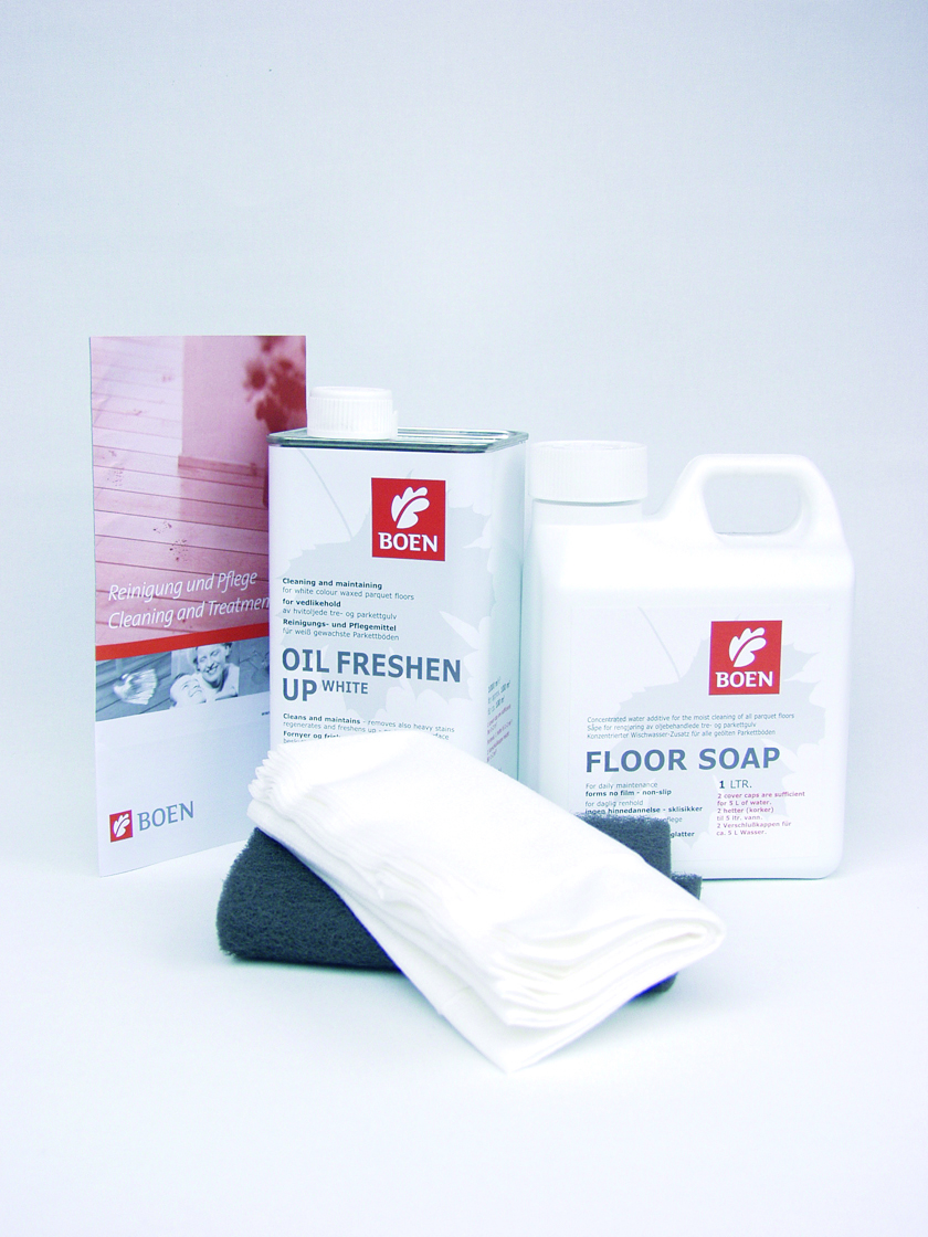 VEDLIKEHOLDSSETT TIL OLJEDE GULV