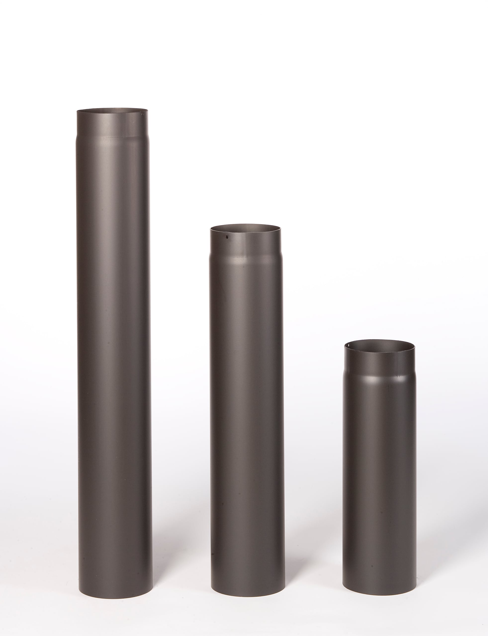 RØKRØR Ø150X310 SORT LAKK 2,0MM