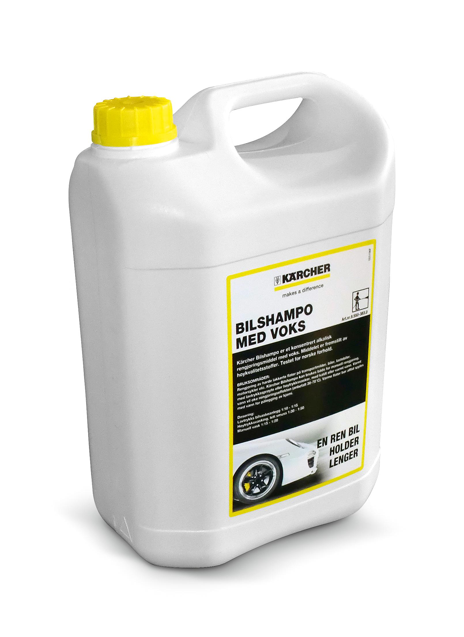 BILSHAMPO MED GLANS 5 L