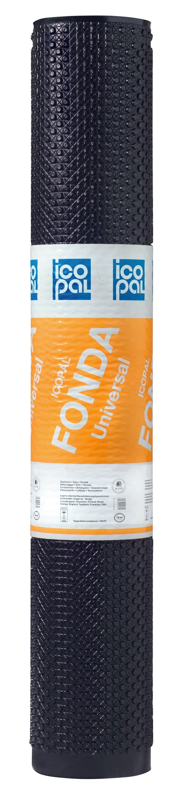 GRUNNMURPLATE FONDA UNIV 1,65X20M