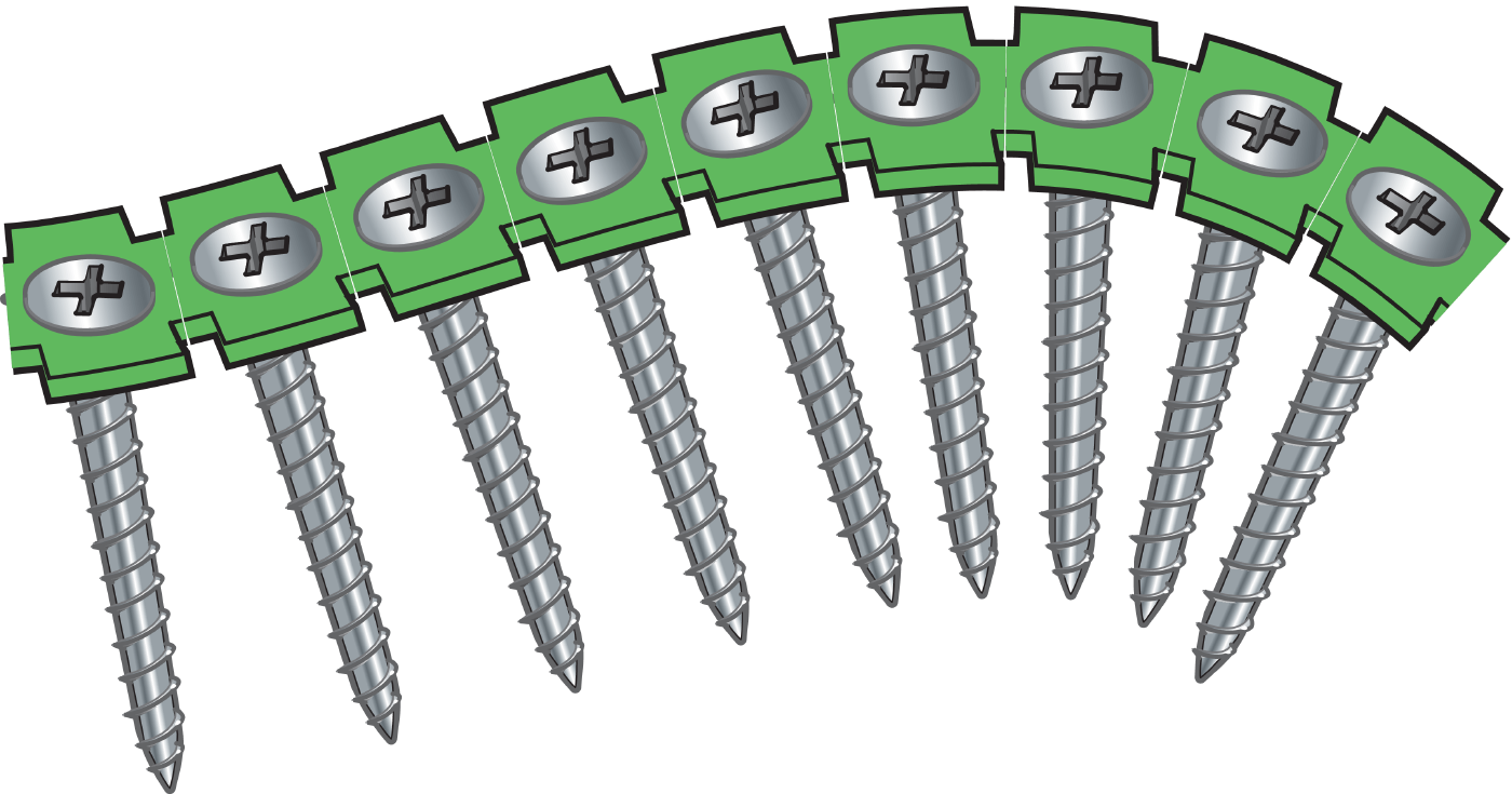 HARDGIPSSKRUE B 3,9X55 FZB -1000