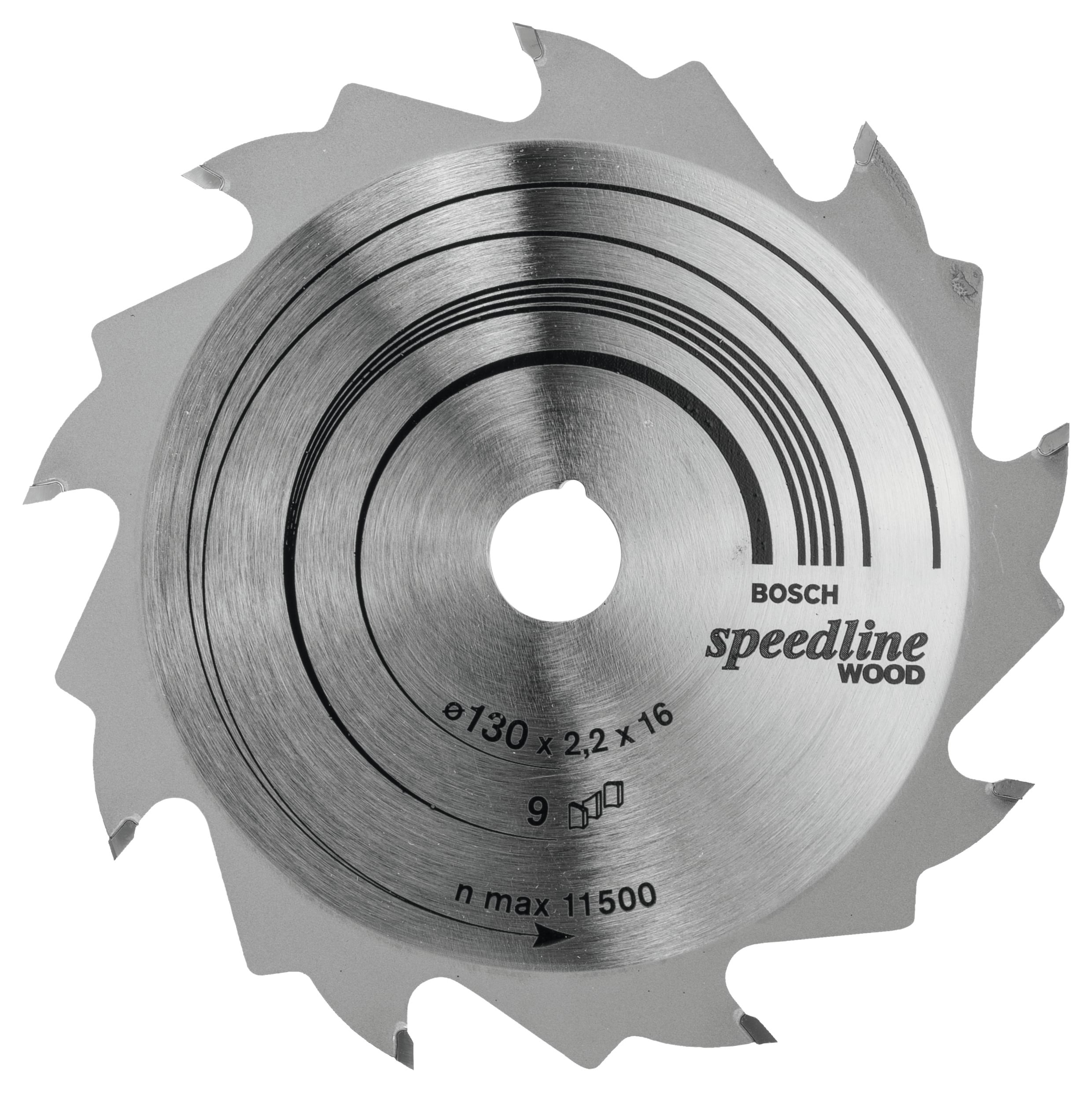 SIRKELSAGBL 130X16MM 9T SPEEDLINE W