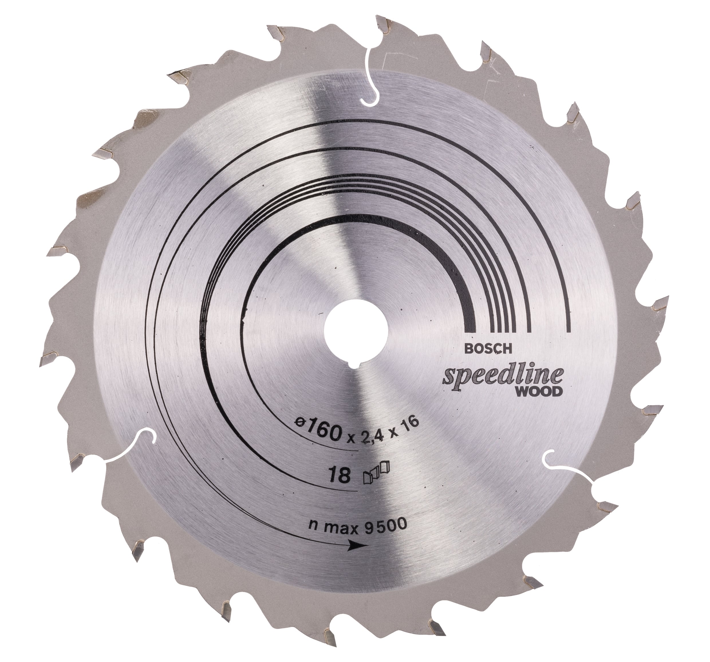 SIRKELSAGBL SPEEDLINE WOOD 160X16MM
