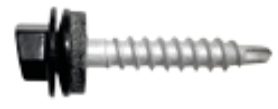 SKRUE ALUMINIUM NK-A-A14-5,5X35 SORT SFS