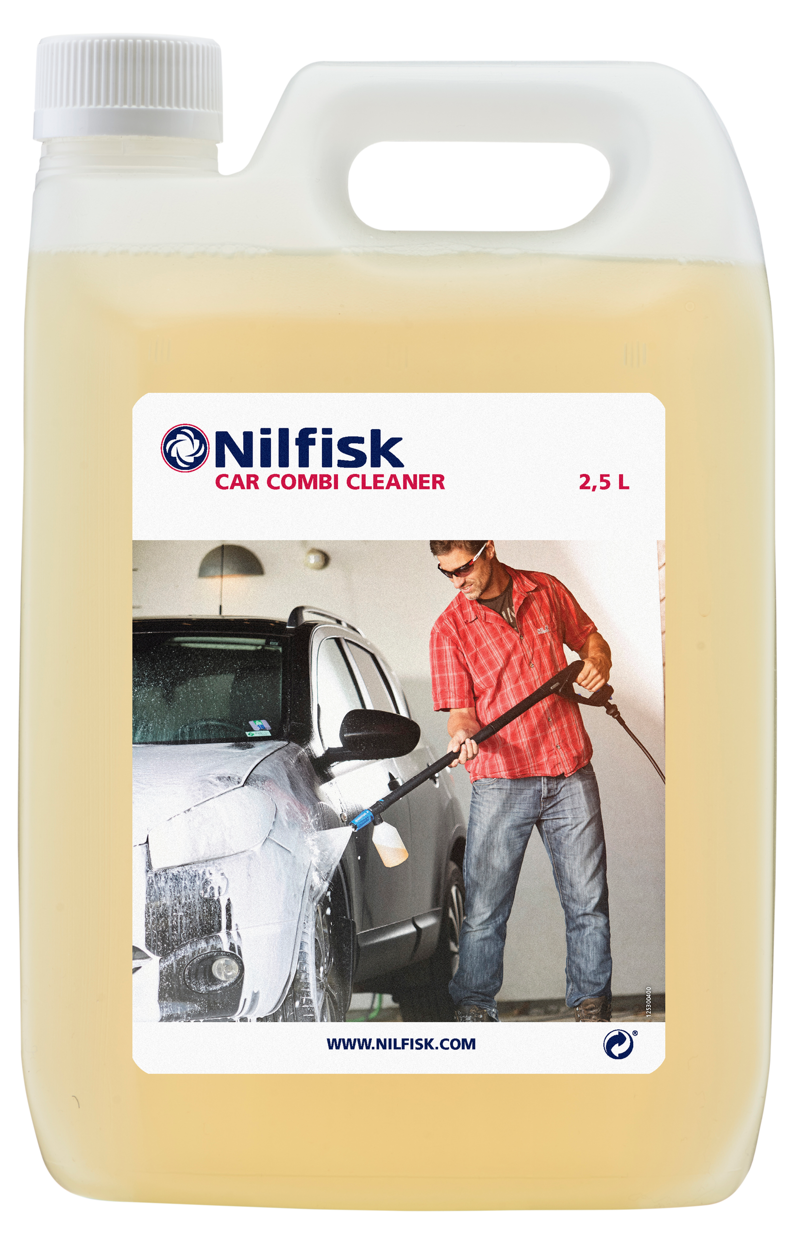 SÅPE BILVASK MED VOKS 2,5 LTR.