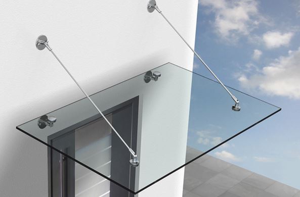 BALDAKIN HD GLASS/VEGGBESLAG 316
