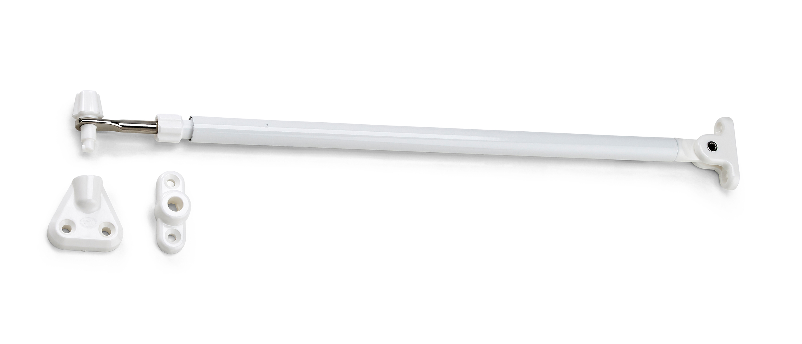 BALKONGDØRHOLDER 231 ALU HVIT SB