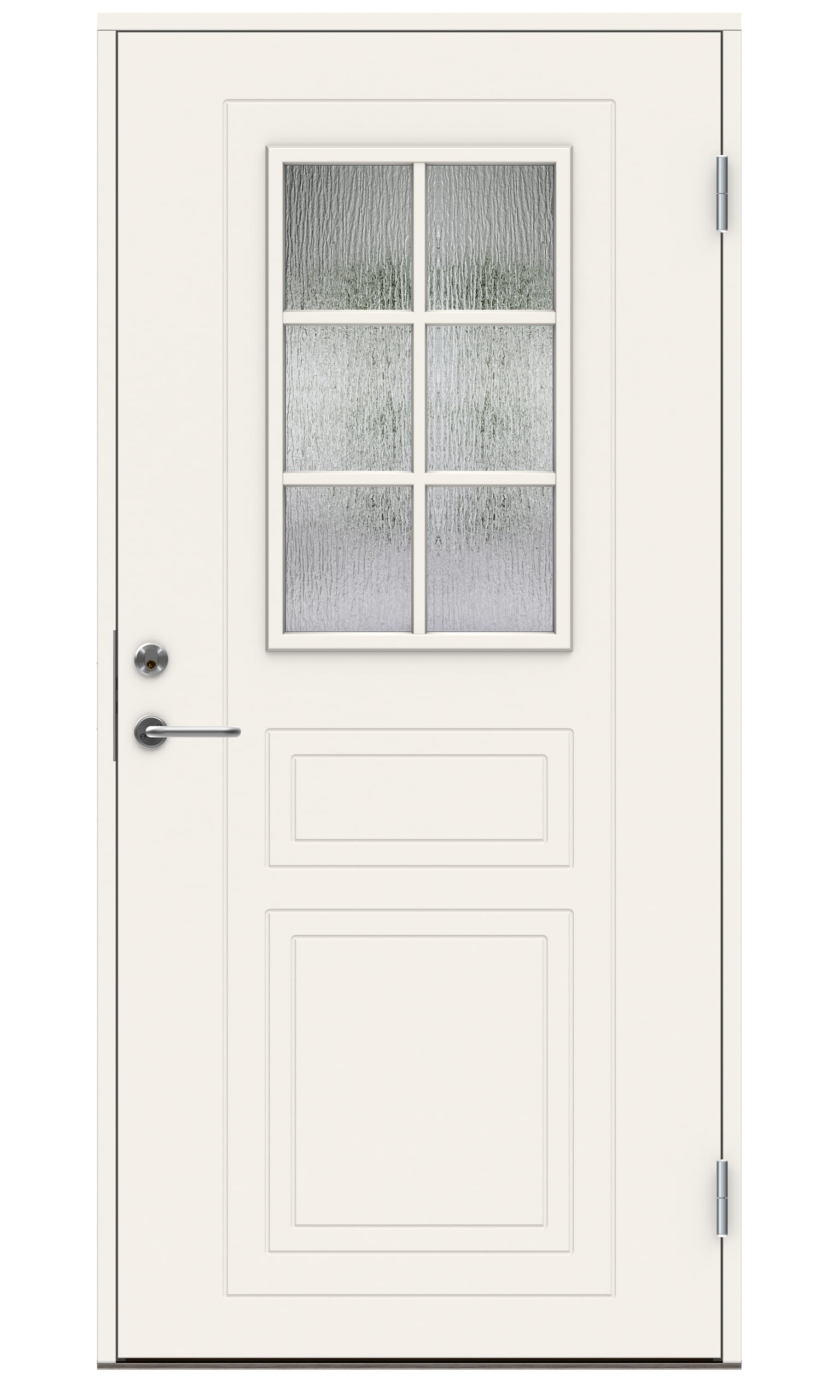 DØRSETT P-710 9X21H HVIT