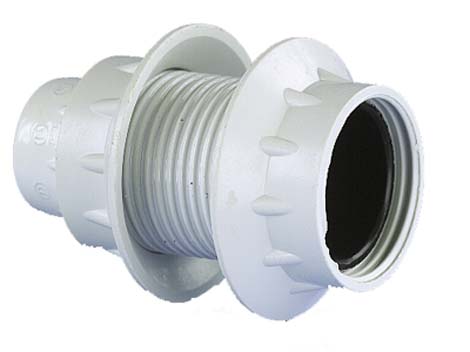 LAMPEHOLDER E14 GJENG/2SK RING HVIT