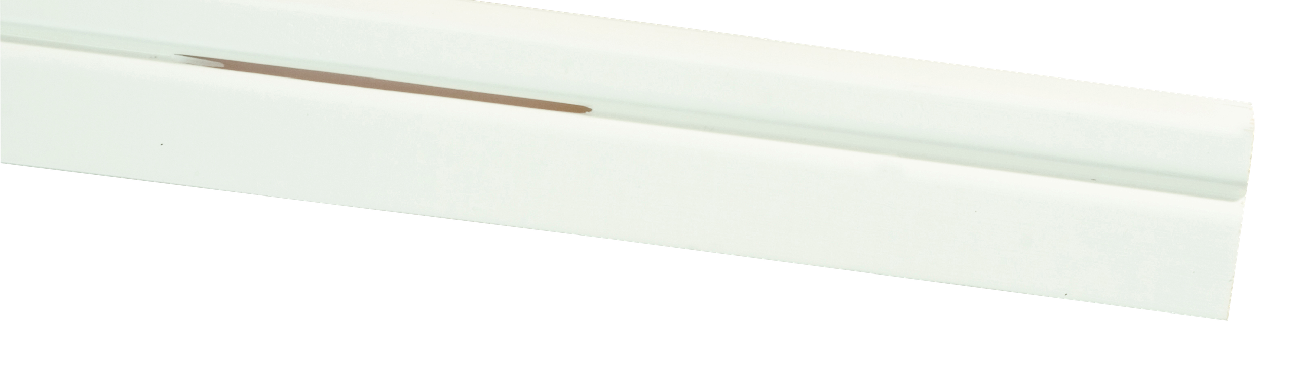 GULVLIST HVIT VENTILERT PLATON