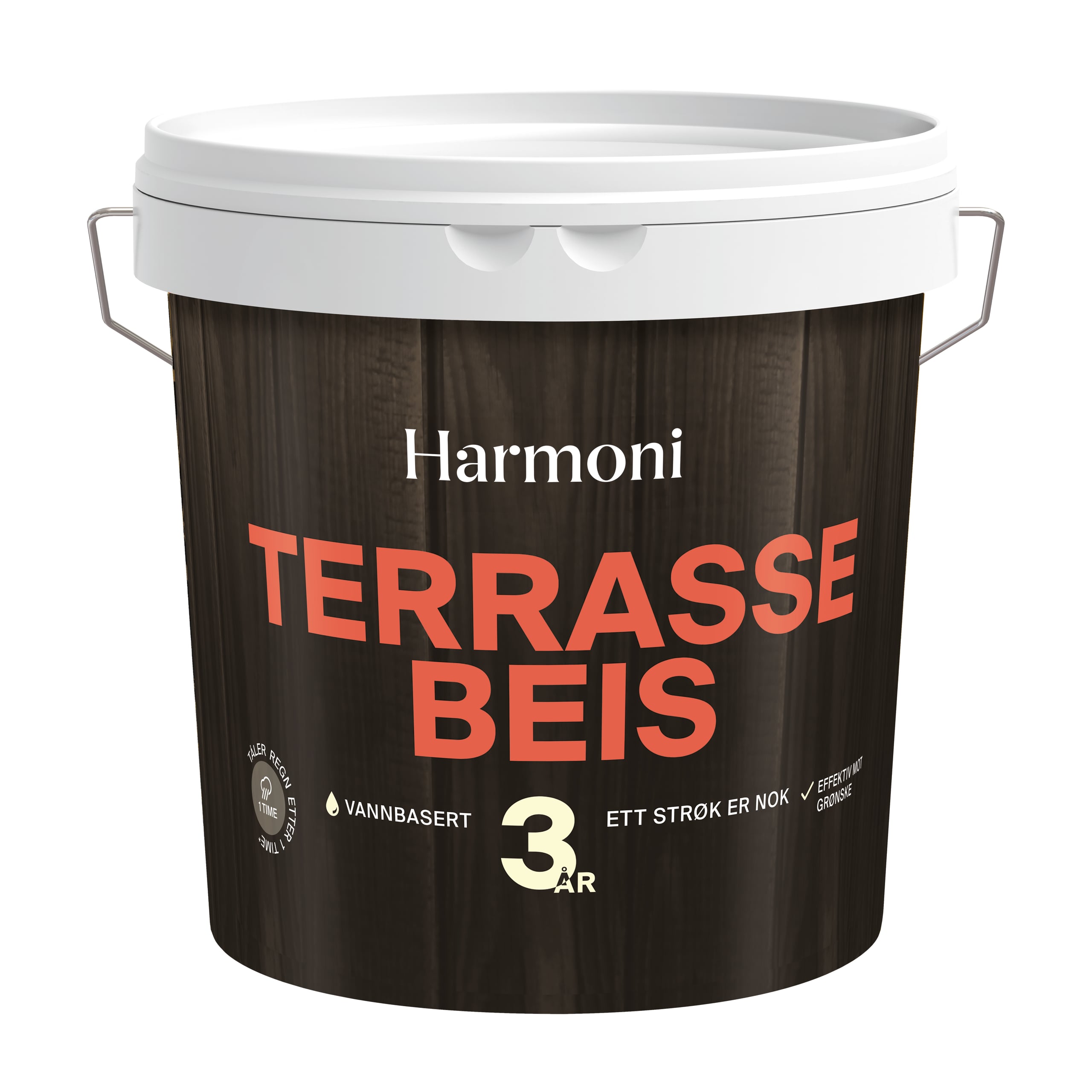 TERRASSEBEIS HVITKALKET 2.7L